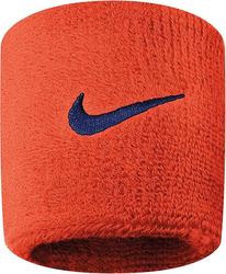 Frotki na nadgarstek Nike Swoosh Wristbands pomarańczowe N0001565804OS