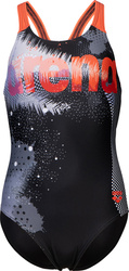 Dziecięcy Strój Kąpielowy Girl's Arena Light Tricks Swimsuit Swim  dress blues rozmiar 8-9