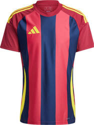 Koszulka męska adidas Striped 24 Jersey bordowo-granatowa IW2149