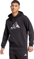 Bluza męska adidas Camo 3B Hoodie czarna JM6378