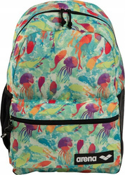 Plecak turystyczny szkolny Arena Team Backpack Allover rozmiar 30 l