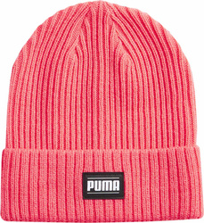 Czapka Puma Ribbed Classic Cuff Beanie różowa 024038 08