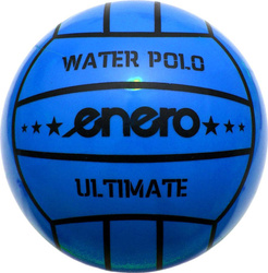 Piłka siatkowa do siatkówki gumowa Enero water polo niebieska 1012476