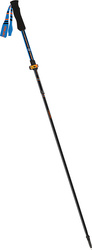 Kije trekkingowe Viking Kettera Pro czarno-niebiesko-pomarańczowy 115-135 cm 610-22-7712-15-UNI