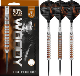 Rzutki Harrows Woody Luke Woodhouse 2 90% steeltip 3szt.