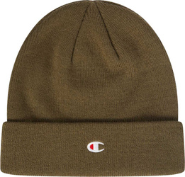 Czapka zimowa ciepła Champion Beanie Cap khaki 806065 GS585