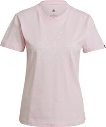 Koszulka damska adidas Outlined Floral Graphic T-Shirt różowa GL1033