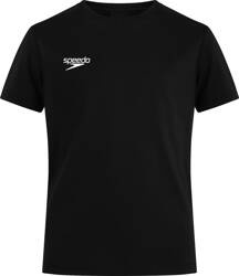 Męska koszulka z krótkim rękawem T-shirt Speedo Club Plain Tee Af czarna rozmiar XS