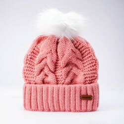 Damska czapka zimowa z pomponem Iguana Edra