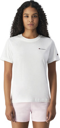 Koszulka damska Champion SS Tee biała 118091 WW001
