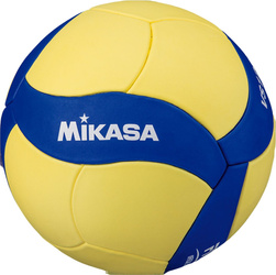 Piłka siatkowa Mikasa VS123W SL żółto-niebieska