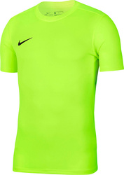 Koszulka treningowa męska Nike Dry Park VII JSY SS limonkowa BV6708 702