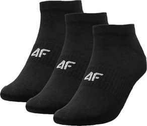 Skarpety damskie 4F F197 3P czarne 4FAW23USOCF197 20S