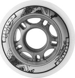 Zestaw kółka Nils Extreme PU 72x24 mm 82A białe 4 sztuki