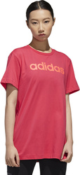 Koszulka damska adidas W E Linear L T różowa GD2911