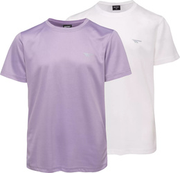 Dziecięca koszulka z krótkim rękawem Hi-tec JODIN JR 2 PACK rozmiar 152