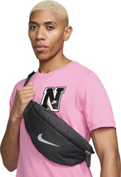 Saszetka torebka sportowa nerka biodrowa na pas Nike Heritage antracyt FZ7221 060