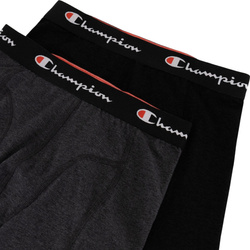 Bokserki męskie Champion 2 szt. czarne, szare U20001 KK002