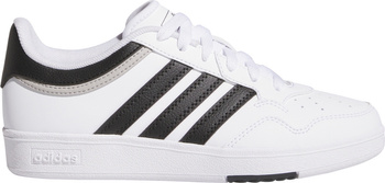 Buty dziecięce adidas Hoops 4.0 biało-czarne JI3471