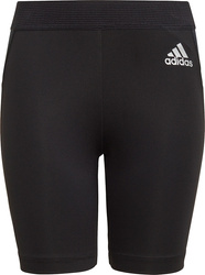 Spodenki dla dzieci adidas Techfit Tights czarne H23160