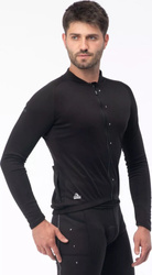 Męska bluza rowerowa kolarska koszulka z długim rękawem Fitanu Vialetta Polartec rozmiar XL