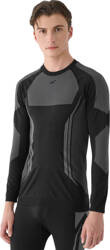 Koszulka bluza bielizna termoaktywna męska 4F M165 czarno-szara 4FWAW24USEAM165 20S