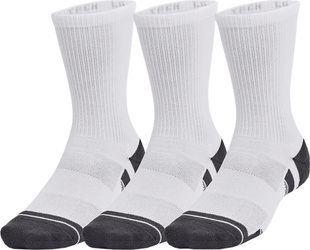 Skarpety Under Armour Performance Tech 3 pary biało-czarne 1379512 100
