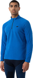 Bluza polarowa męska 4F M034 niebieska 4FAW23UFLEM034 36S