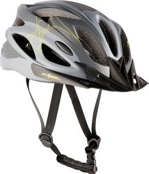 Kask rowerowy na rolki deskorolkę hulajnogę Nils Extreme MTW291 szaro-czarny rozmiar S (52-56CM)