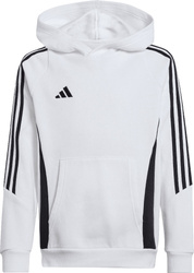 Bluza dla dzieci adidas Tiro 24 Hooded Sweat biała IR7506
