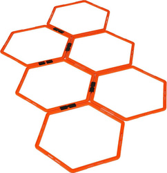 Pierścienie koordynacyjne łączone Hexa Yakima Sport w pokrowcu 6szt 100268