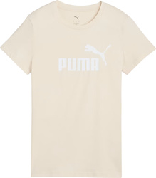 Koszulka damska Puma ESS No.1 Logo Tee beżowa 682371 87