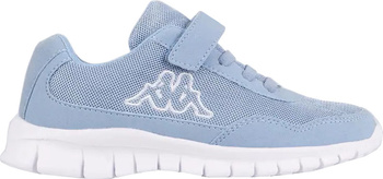 Buty sportowe szkolne miejskie dziecięce sportowe miejski szkolne Kappa Follow K niebiesko-białe 260604K 6110