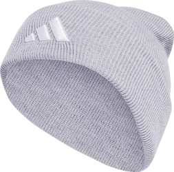 Czapka adidas New Logo Beanie Cuff szara JX5746