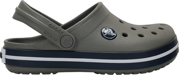 Chodaki sandały klapki dla dzieci Crocs Kids Toddler Crocband Clog szare 207005 05H