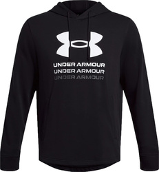 Bluza męska Under Armour UA Rival Terry Graphic Hoodie czarna 1386047 001