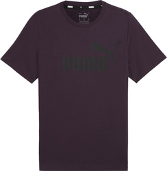 Koszulka męska Puma Essential Logo Tee ciemny fiolet 586667 18