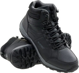 Męskie buty trekkingowe turystyczne górskie Hi-tec Canori Mid czarne rozmiar 43