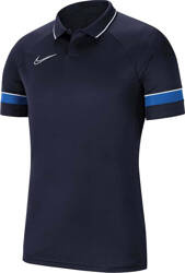 Koszulka treningowa męska Nike DF Academy 21 Polo SS granatowa CW6104 453