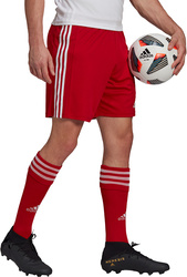 Spodenki treningowe krótkie męskie adidas czerwone Squadra 21 Shorts GN5771