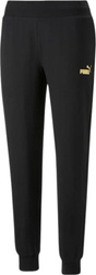 Spodnie damskie Puma ESS  Metallic Pants FL czarne 849959 01