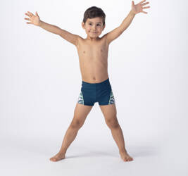 Dziecięce kąpielówki bokserki kąpielowe Aquawave Idaro Kids rozmiar 134cm