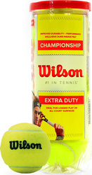 Piłki do tenisa ziemnego Wilson Championship 3 sztuki WRT100101