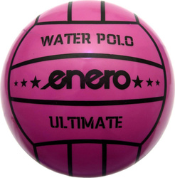 Piłka siatkowa do siatkówki gumowa Enero water polo różowa 1012452