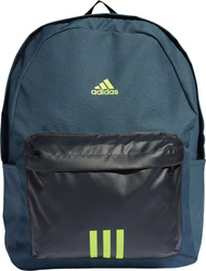 Plecak sportowy szkolny miejski adidas Classic Badge of Sport 3-Stripes turkusowy IK5722