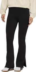 Legginsy damskie Puma Ess High-Waist Flared czarne 688156 01
