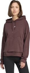 Bluza damska adidas Essentials Small Logo Feel Cozy brązowa JV7314