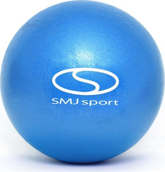 Piłka gimnastyczna pilates gumowa PVC BL032 25 cm niebieska