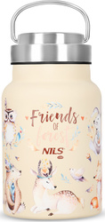 Butelka turystyczna na wodę stalowa Nils Camp NC3806 forest 520ML