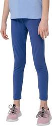 Legginsy dla dziewczynki 4F niebieskie HJL22 JLEG001 33S